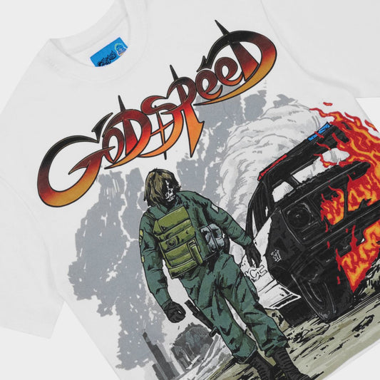 GODSPEED MEN'S KHAOS T-SHIRT NG WHITE