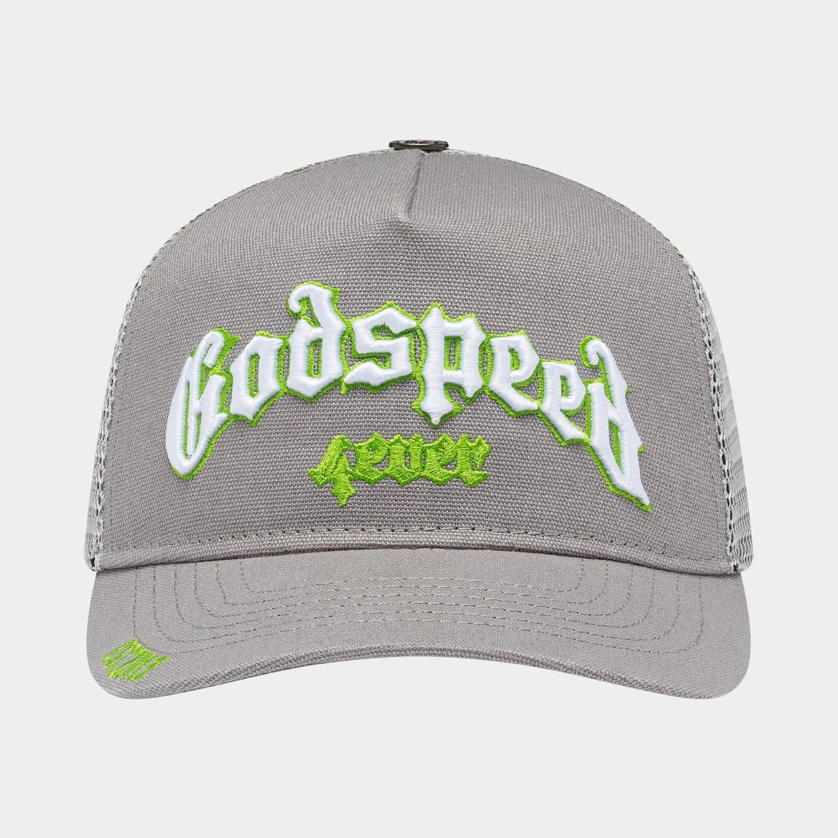 GODSPEED FOREVER TRUCKER GREY/LIME – ROS 3 CLOTHING CO.