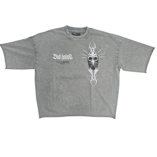ROKU ENZYME BAD HABITS FLEECE SHORT SET