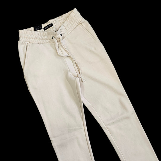 M SOCIETY MENS FLEECE STACKED PANTS JET CREAM MS-23708