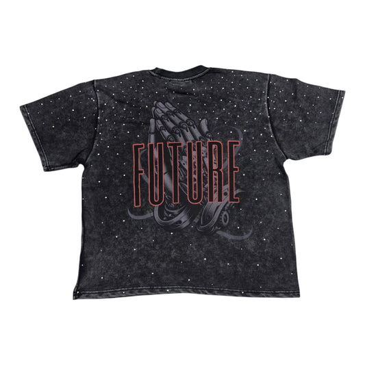REBEL MINDS MEN'S STEEL SOULS CROPPED T-SHIRT