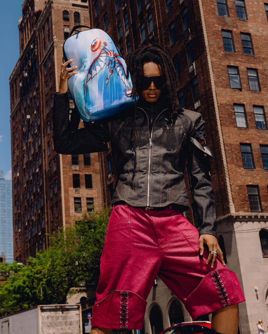 SPRAYGROUND MARVEL FALCON SOAR TO NEW HEIGHTS BACKPACK