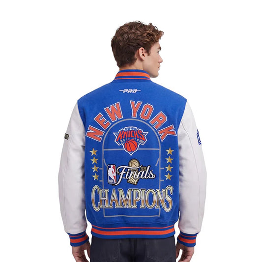 NEW YORK KNICKS MEN'S VARSITY JACKET