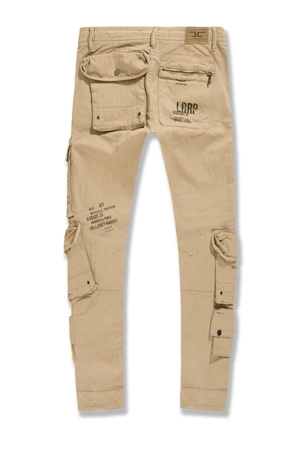 Slim Taper Fit - Defcon Cargo Pants (KHAKI) 5683M