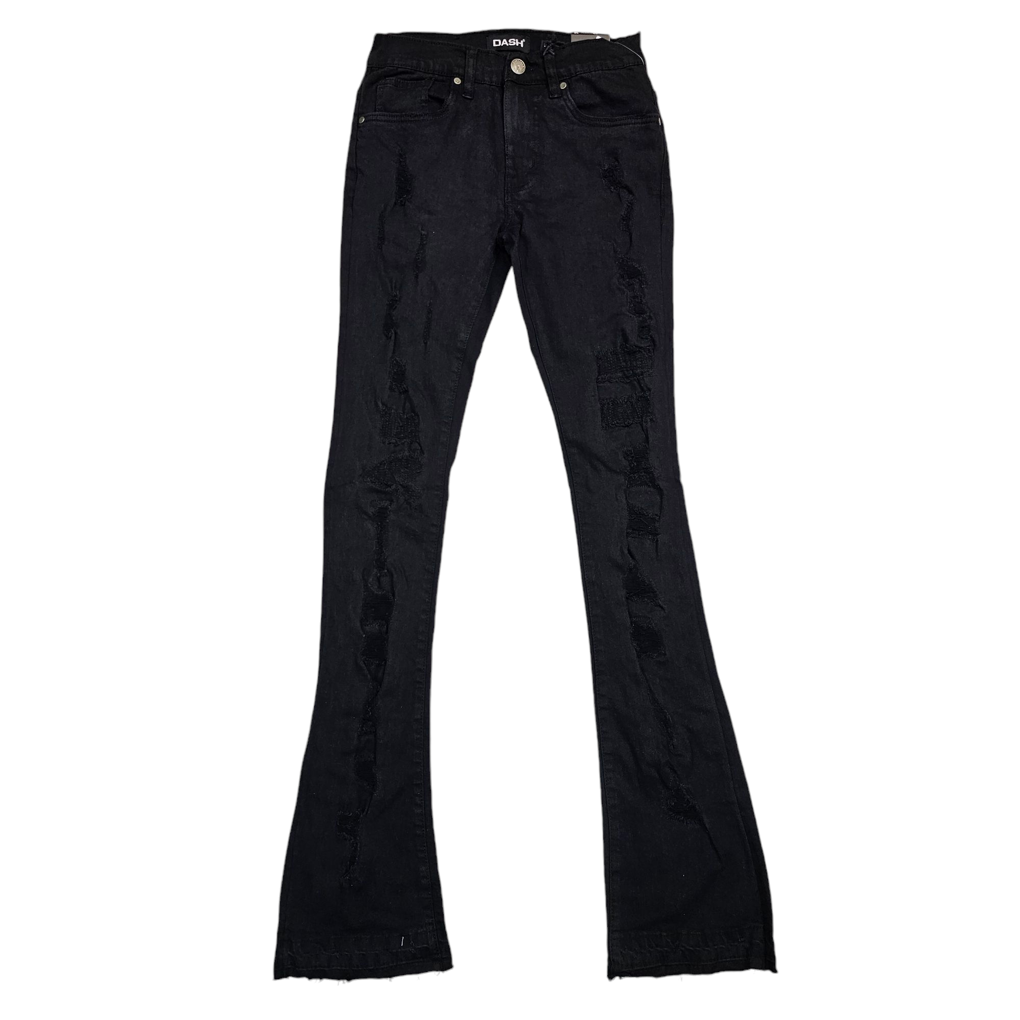 パンツ Takeoff Black denim Black Denim Strap Zip Off Pant – ShirtsNThingsAZ
