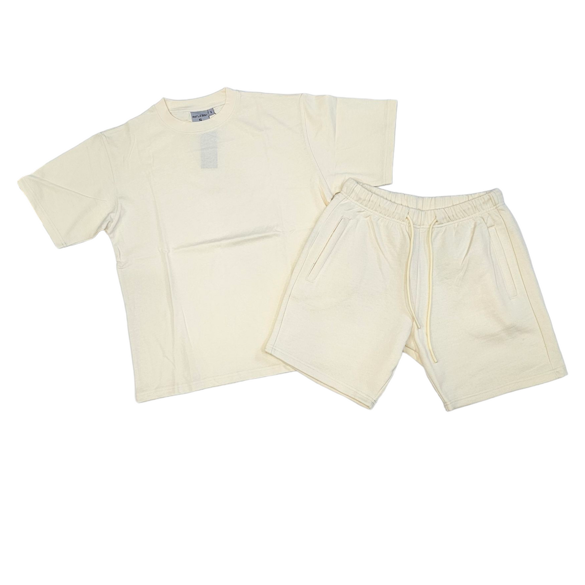 Riflessi Plain Short Set Buttermilk