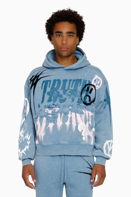 SMOKE RISE MEN'S TRUTH SWEATSUIT SHADOW BLUE