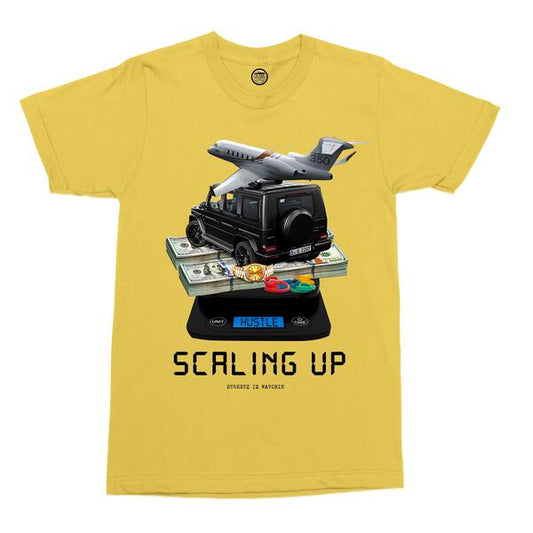 SIW Scaling Up Premium Tee Mustard