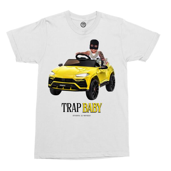 SIW Trap Baby 3 Premium Tee White/Yellow