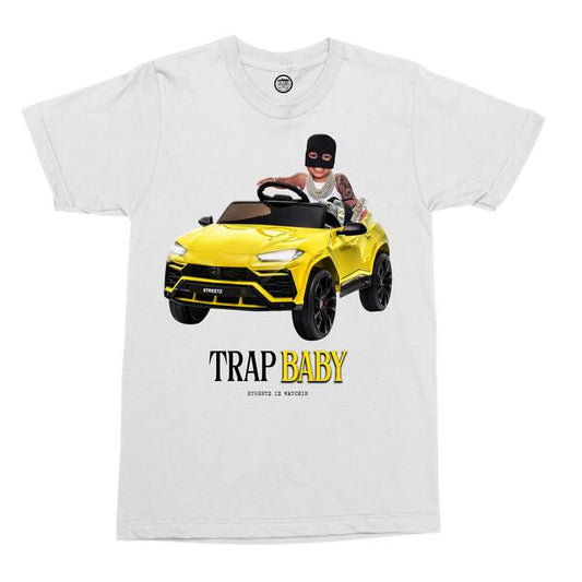 SIW Trap Baby 3 Premium Tee White/Yellow