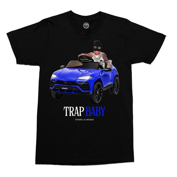SIW Trap Baby 3 Premium Tee BLK/BLUE