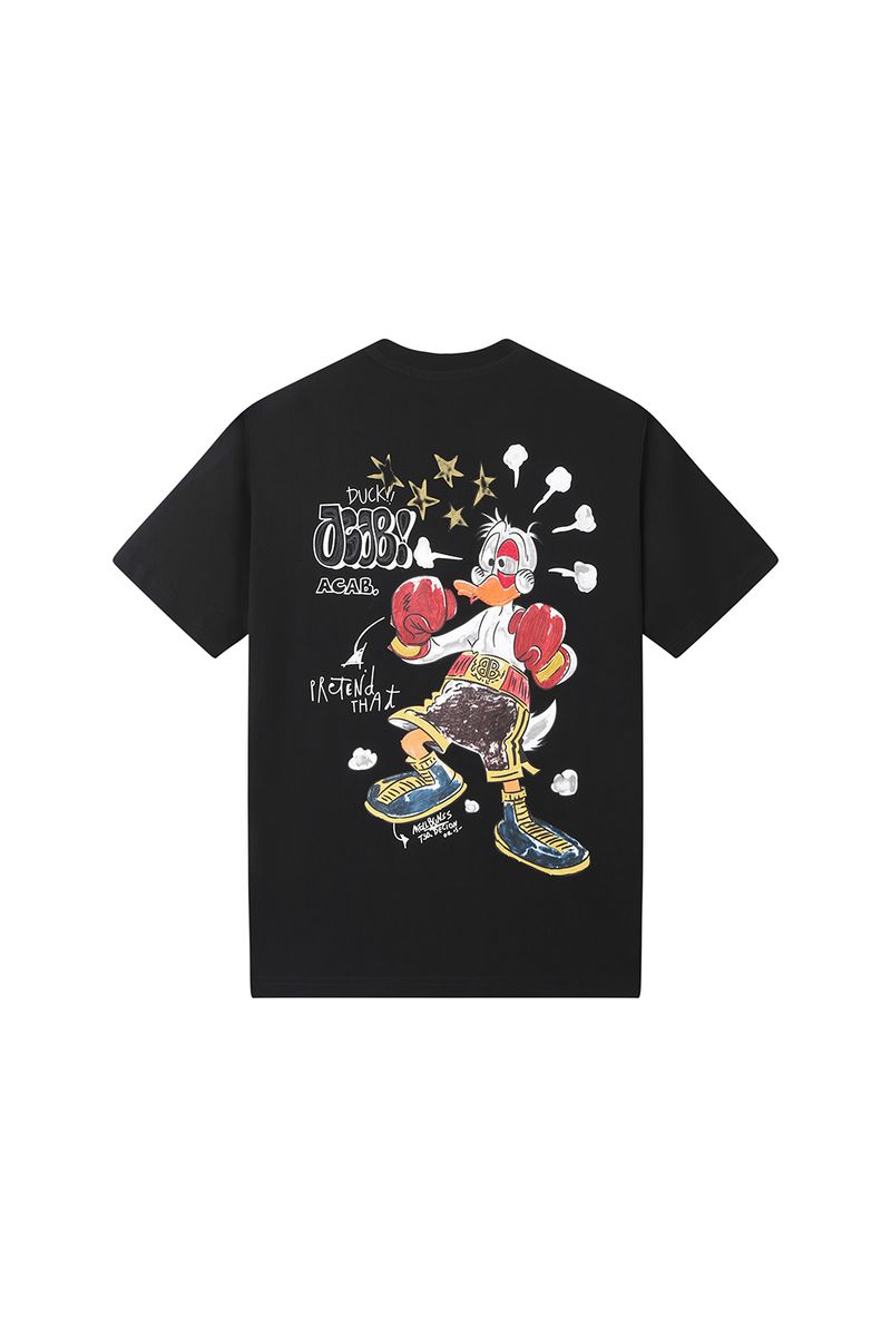 BLACK LABEL FIGHTING DUCK T-SHIRT