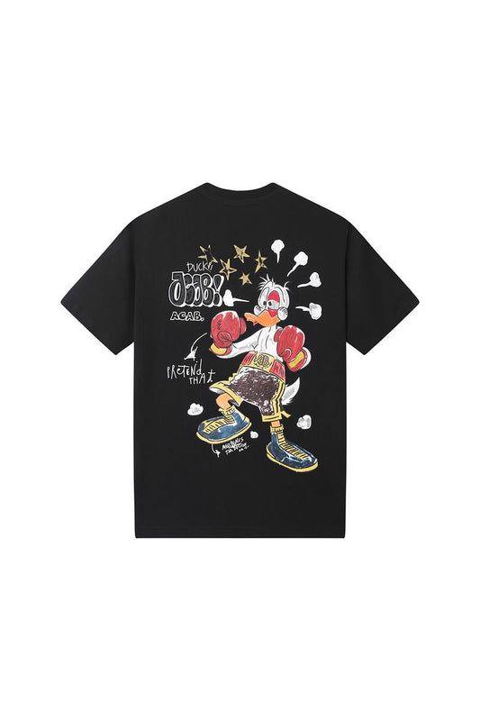 BLACK LABEL FIGHTING DUCK T-SHIRT