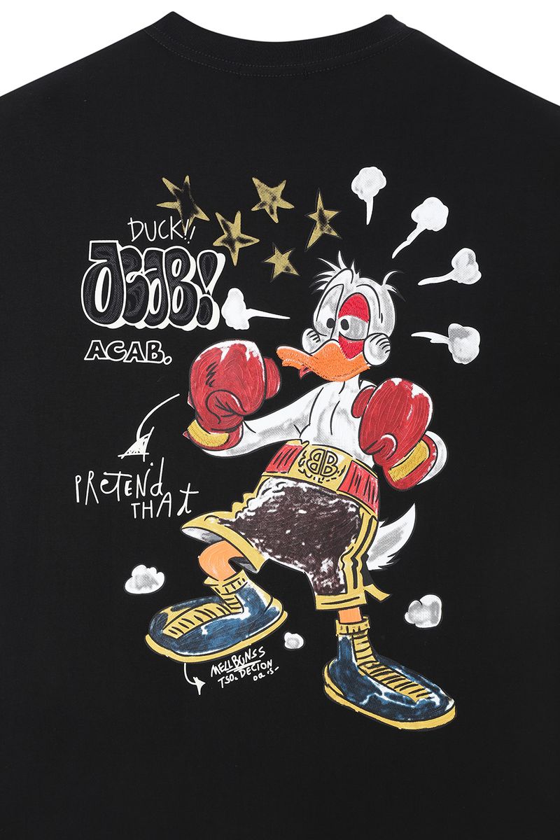 BLACK LABEL FIGHTING DUCK T-SHIRT