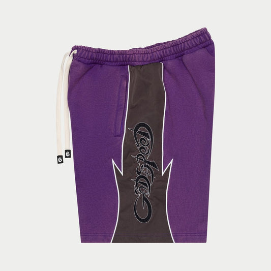 GODSPEED HALFTIME SHORTS BOOM326 PURPLE/GRAPHITE