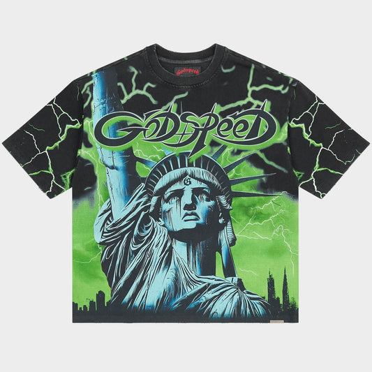 GODSPEED MEN'S VOLTAGE T-SHIRT GREEN