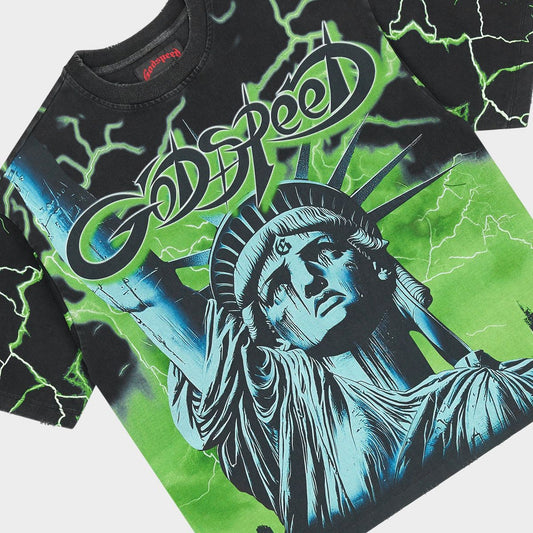 GODSPEED MEN'S VOLTAGE T-SHIRT GREEN