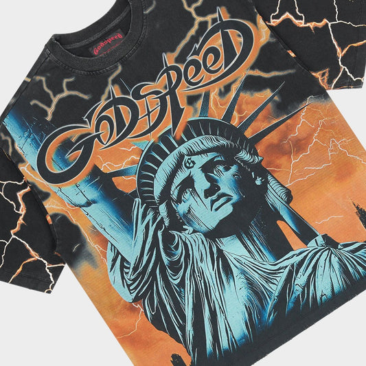 GODSPEED MEN'S VOLTAGE T-SHIRT ORANGE