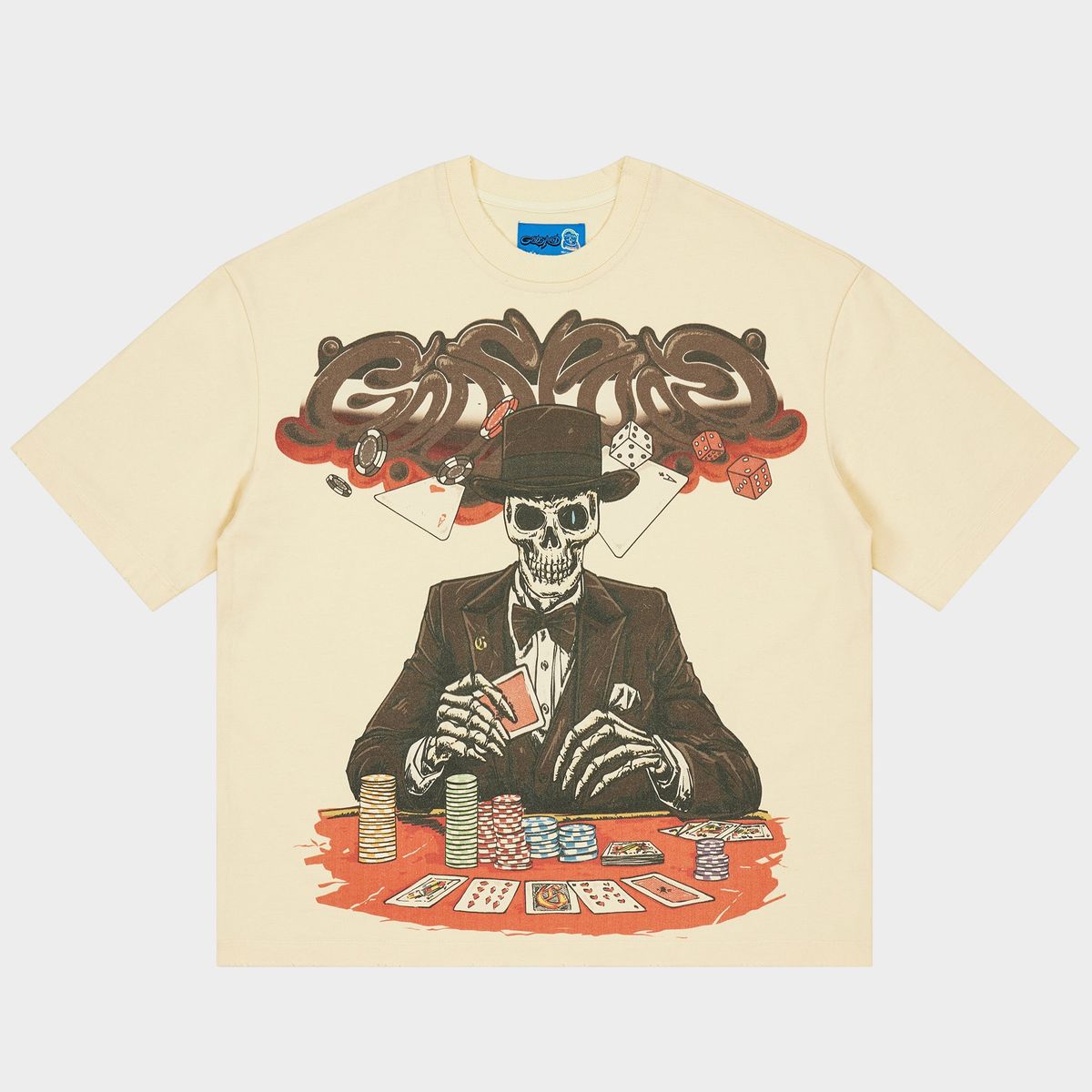 GODSPEED MEN'S HIGH STAKES T-SHIRT NG BONE