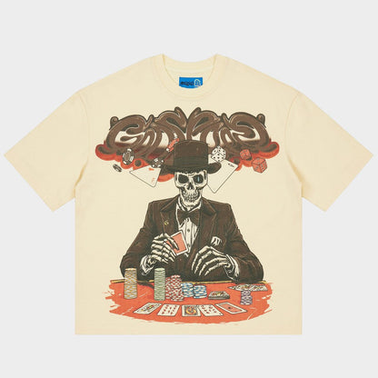 GODSPEED MEN'S HIGH STAKES T-SHIRT NG BONE