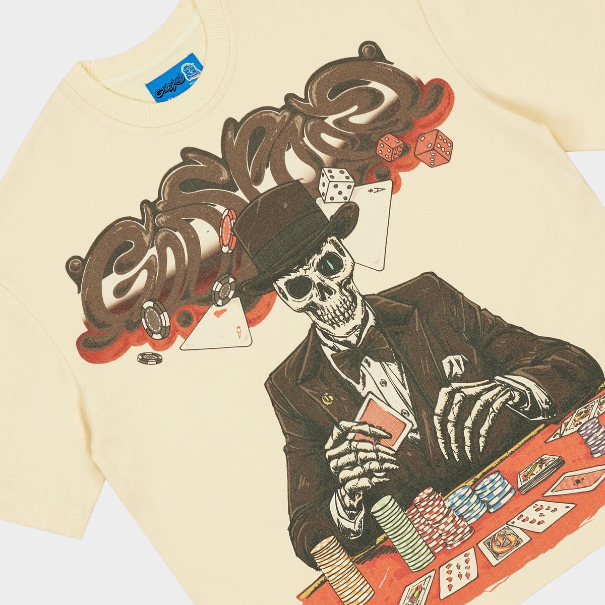 GODSPEED MEN'S HIGH STAKES T-SHIRT NG BONE