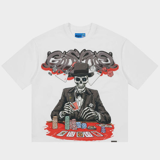 GODSPEED MEN'S HIGH STAKES T-SHIRT NG WHITE