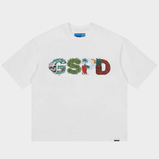 GODSPEED MEN'S KHAOS T-SHIRT NG WHITE