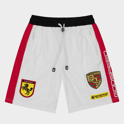 GOODSPEED MEN'S GRC M.O SHORTS WHITE/BLK/RED