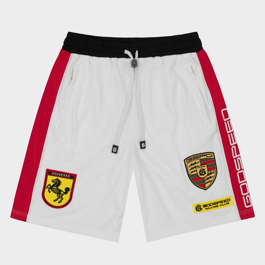 GOODSPEED MEN'S GRC M.O SHORTS WHITE/BLK/RED