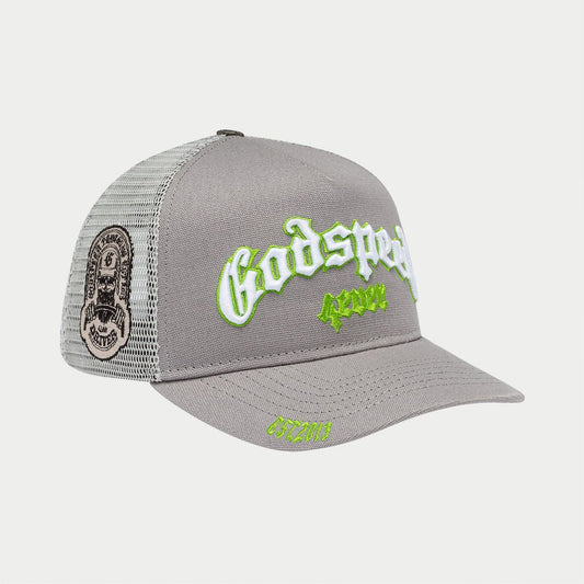 GODSPEED FOREVER TRUCKER GREY/LIME