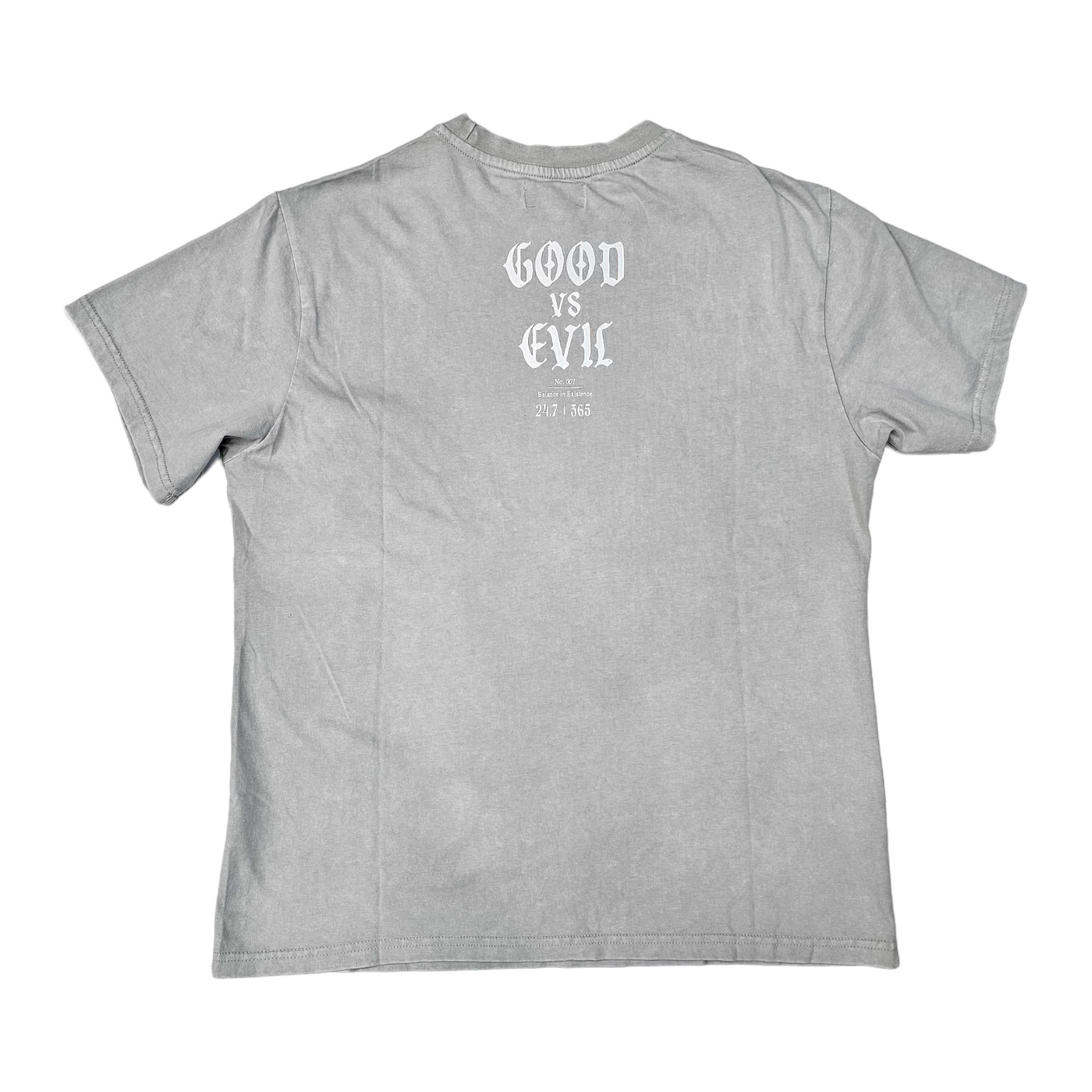 Highly Undrtd Good VS Evil T-Shirt Vintage Wash US4114W