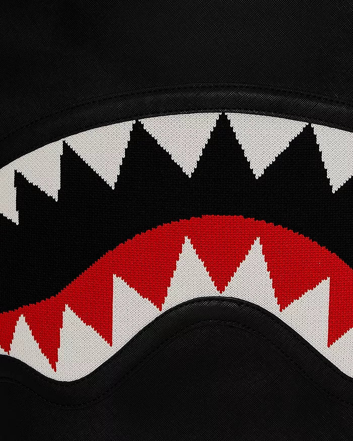 SPRAYGROUND FLY KNIT MOUTH DLX- SATIN BACKPACK