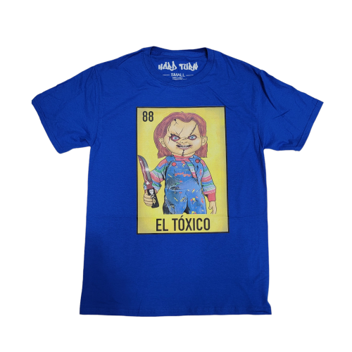 Hard Turn El Toxico T-Shirt Blue