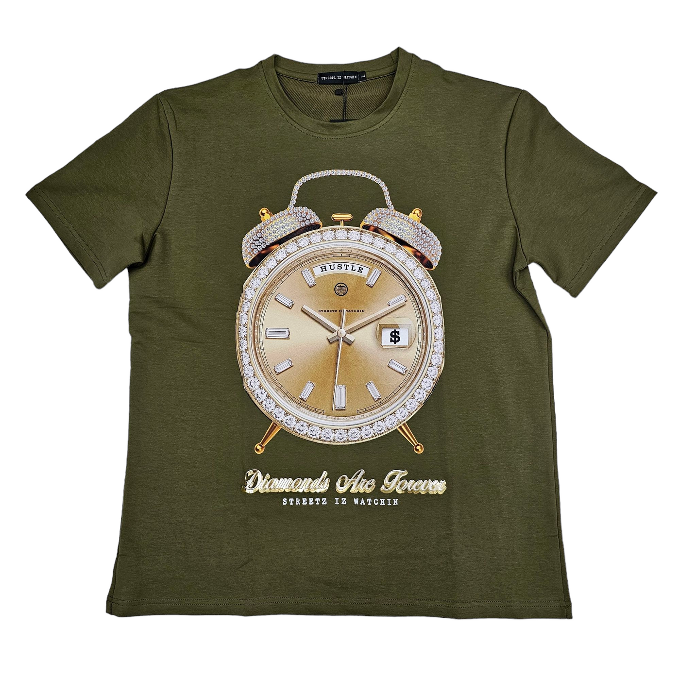 SIW Diamonds Are forever T-Shirt Olive