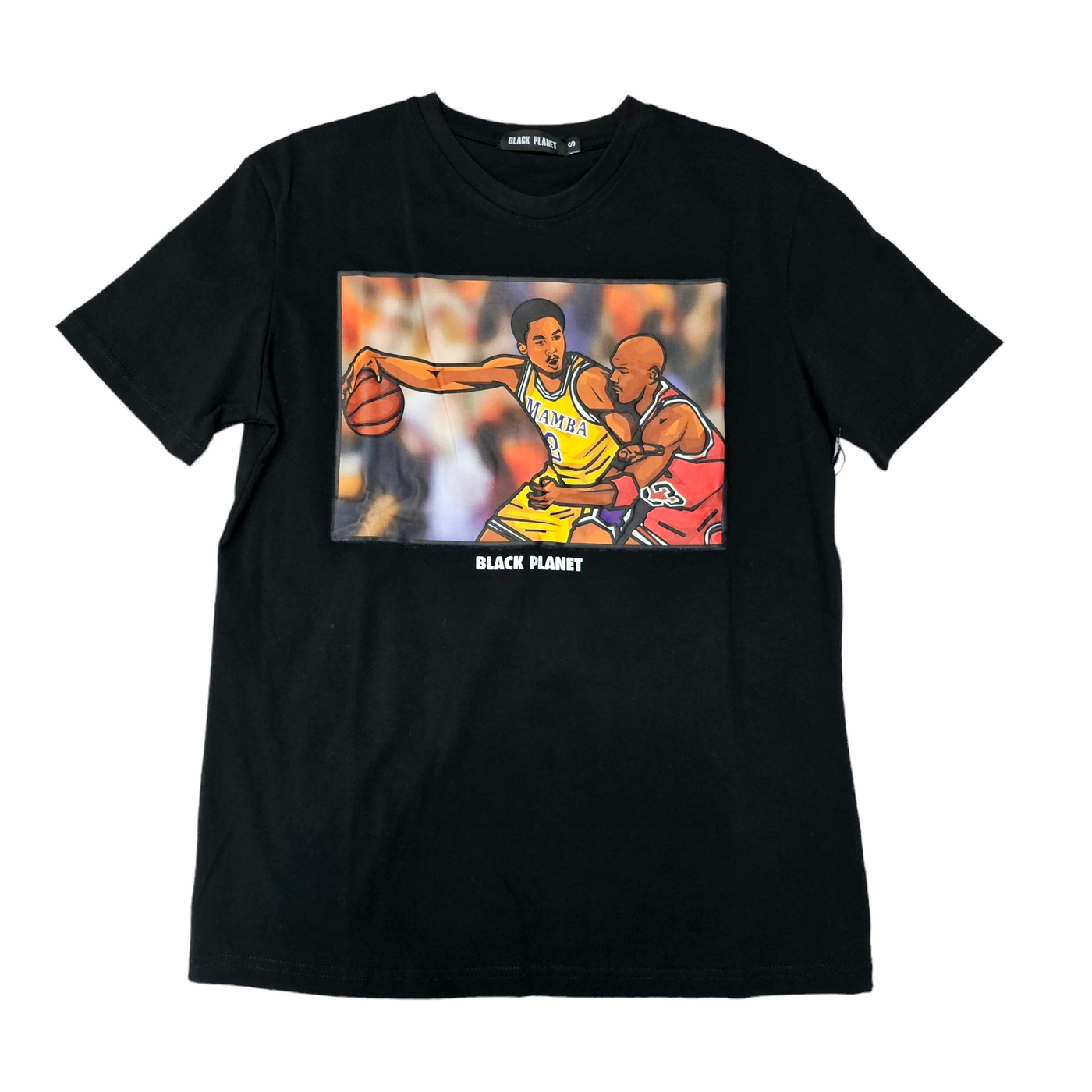 Black Planet MJ & Kobe T-Shirt Black