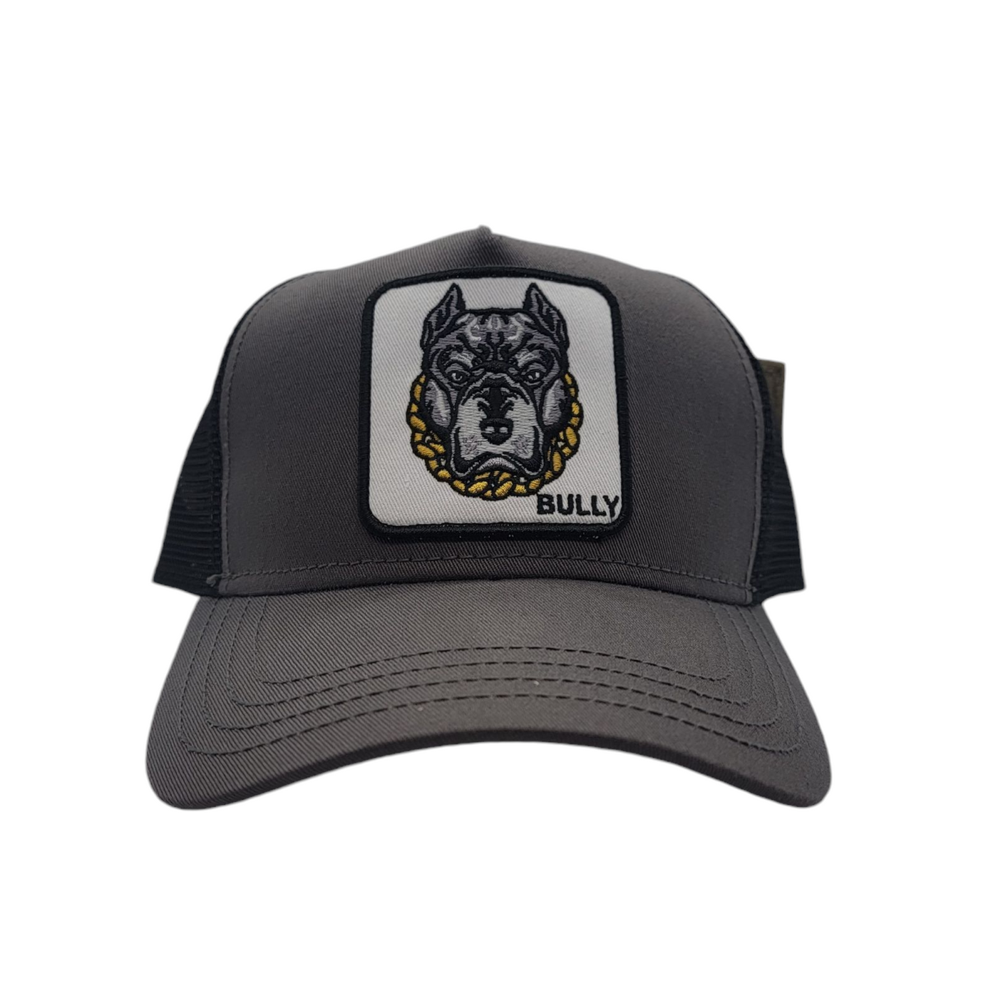 KBETHOS BULLY DOG TRUCKER HAT GREY