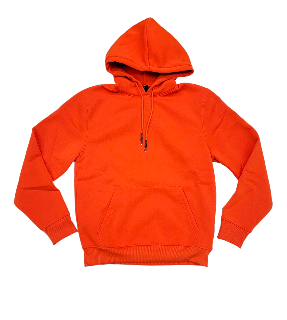 WT02 Fleece Pullover Hoodie Orange