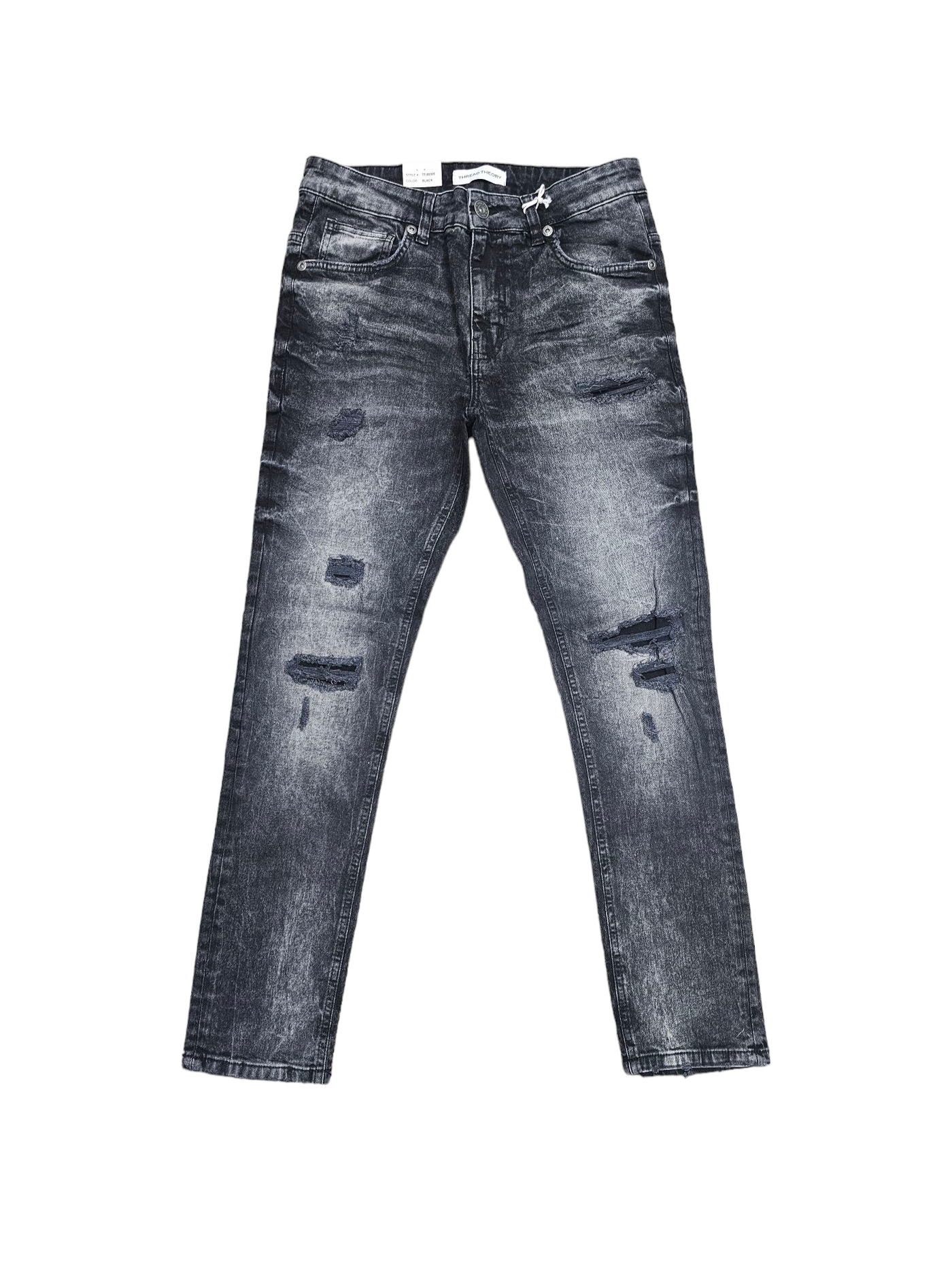 Thread Theory Men's Denim Jeans Black 80305