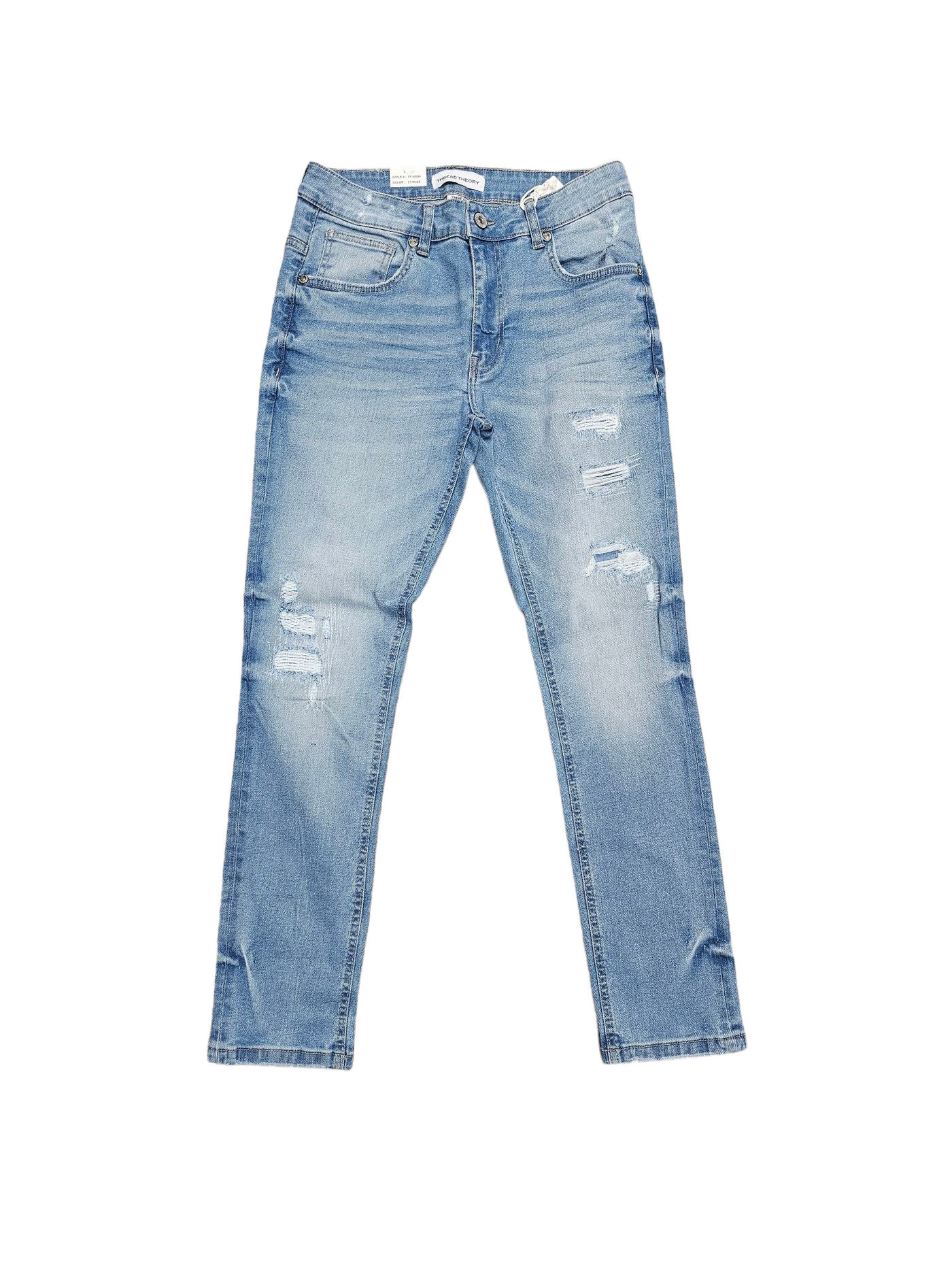 Thread Theory Men's Denim Jeans Light Blue 80304