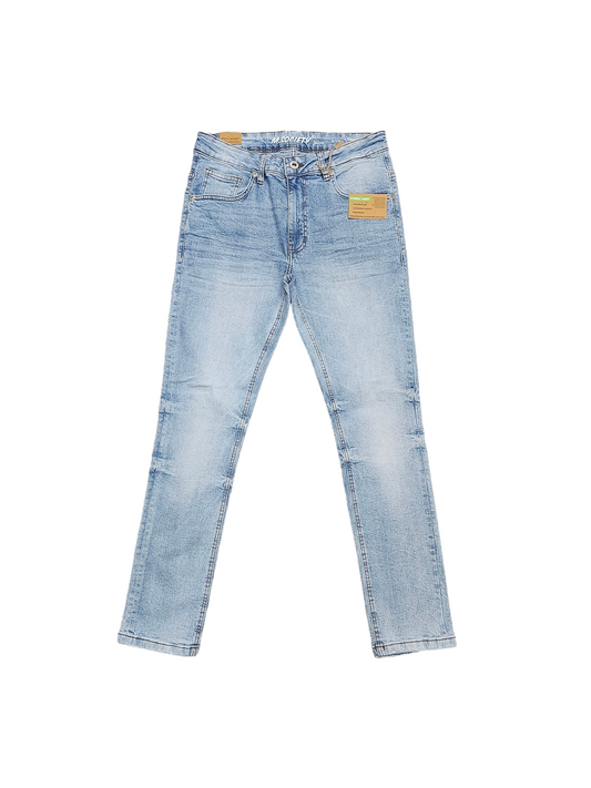 M. Society Men's Stretched Denim Jeans Light Blue MS-80260