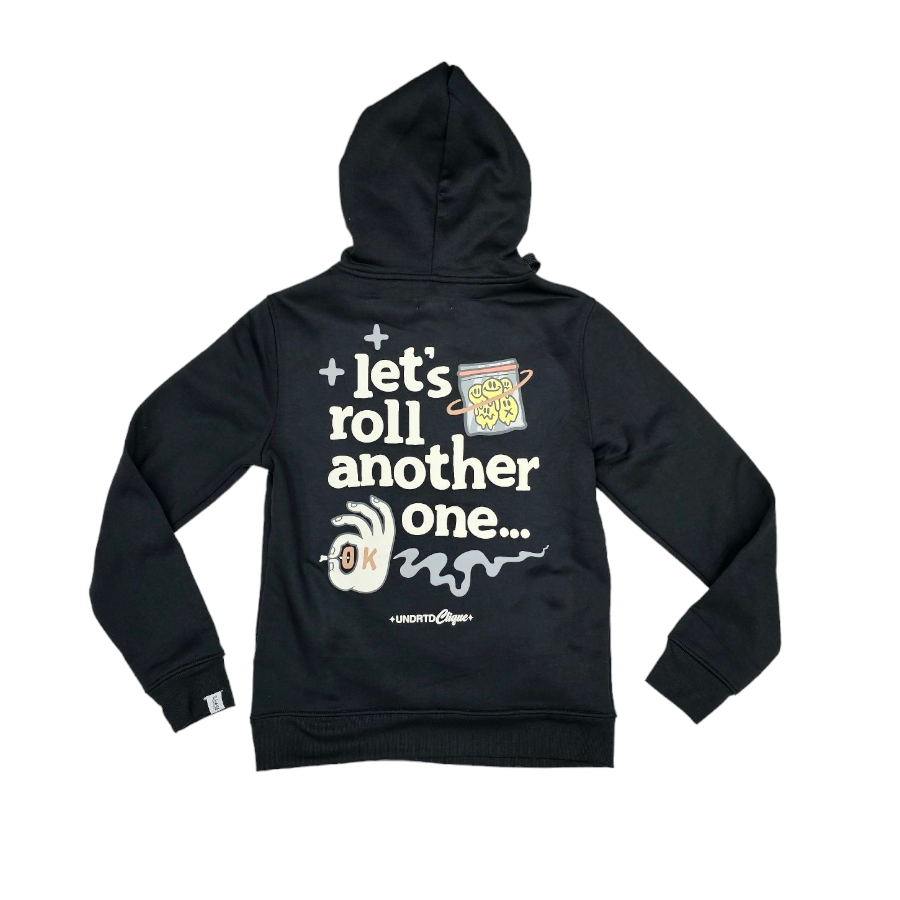 Highly Undrtd Roll Another Hoody Black