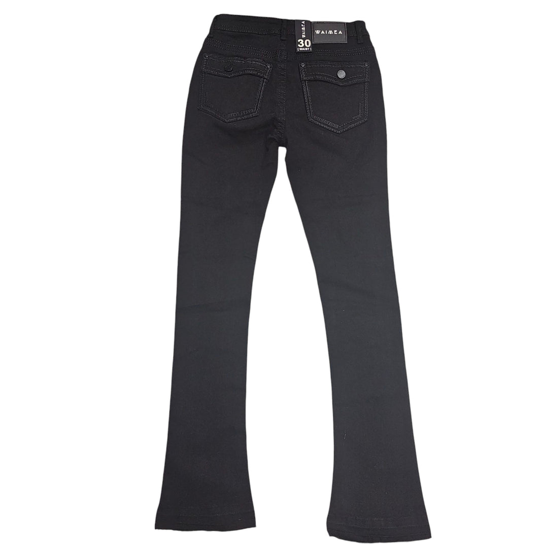 【THEILMA】 FLARE BLACK JEANS フレア ブラック ジーンズ THEILMA】 FLARE BLACK JEANS フレア ブラック ジーンズ ボトムス