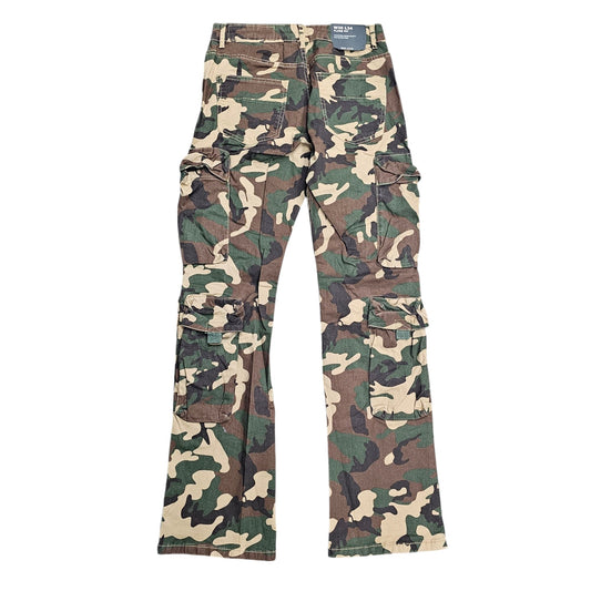 M SOCIETY STRETCHY TWILL CARGO PANTS STACKED WOODLAND 80367
