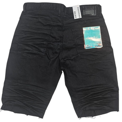 RISE ESSENTIAL DENIM SHORTS JS24109 JET BLACK