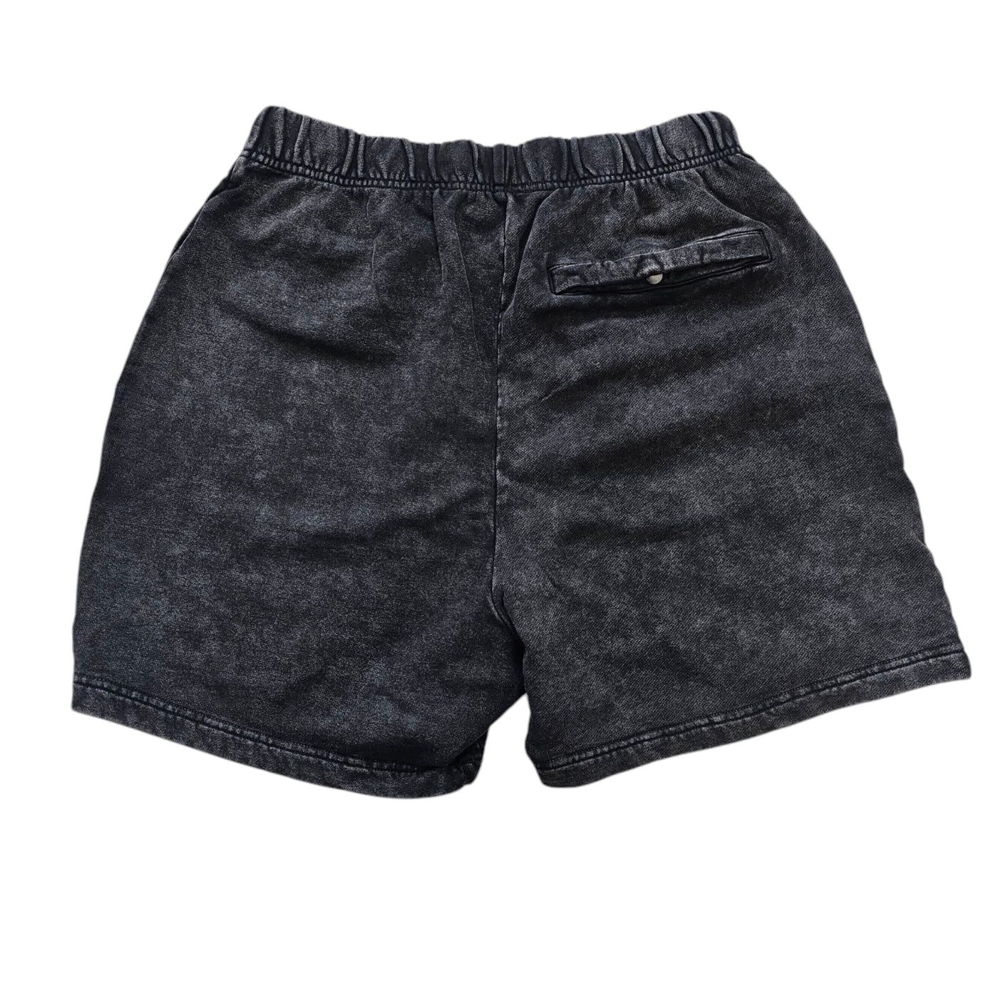 ROKU ENZYME BAD HABITS FLEECE SHORT SET BLACK