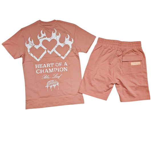 BLAC LEAF HEART OF CHAMPION SHORT SET