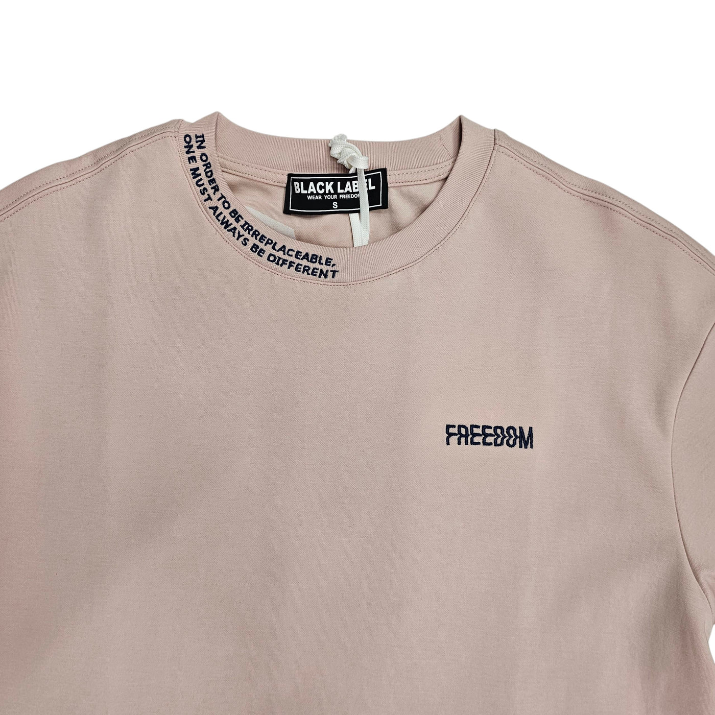 BLACK LABEL T-SHIRT FREEDOM PINK