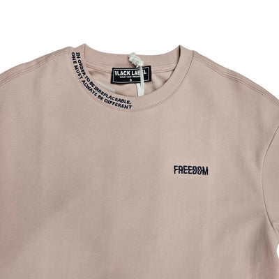 BLACK LABEL T-SHIRT FREEDOM PINK