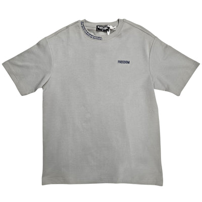 BLACK LABEL T-SHIRT FREEDOM GREY