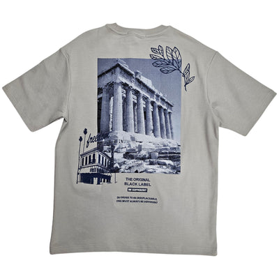 BLACK LABEL T-SHIRT FREEDOM GREY